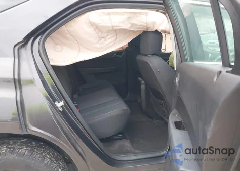 2016 Chevrolet Equinox Ls из США, поврежденный, VIN 2GNALBEK8G6318751